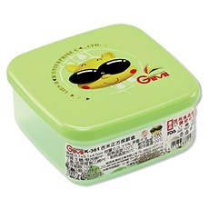 GIMI 吉米 正方保鮮盒 Set 6個 9.1x9.1x4.5cm, 1組