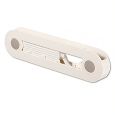 FaSoLa 多功能收納掛鉤 摺疊衣架組 折疊式衣架 FA-YL-130 26.4 x 6.4cm 181g, 白色, 2組