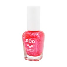 ZOO 公主洋裝系列 兒童拋棄式指甲油, 單純無毒配方，不含重金屬、塑化劑，可撕式設計, #52 球球小洋裝 珠光橘紅, 1件