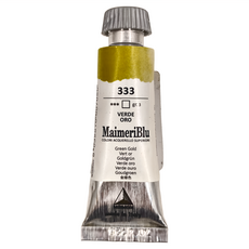 MaIMeRI 美利 美利藍管狀水彩 S3 333 GREEN GOLD 金綠色, 12ml, 1色