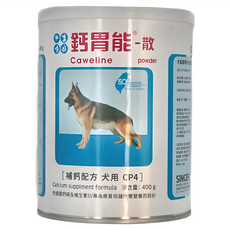 SINGEN 信元發育寶 CP4鈣胃能 犬用 400g, 補鈣配方, 1罐