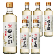 工研 有機糙米醋, 320ml, 嚴選台灣銀川有機糙米, 純素或全素, 6瓶