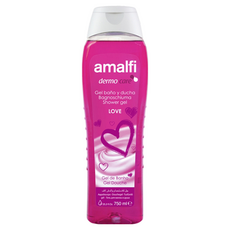 Amalfi 浪漫香氛複方精油沐浴凝露 750ml 歐洲製造, 1瓶