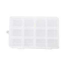 小集合 K929 多格收納盒, 透明, 1個