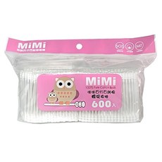 MiMi 咪咪 純棉螺旋棉花棒/清潔棒 Set, 600支, 2組