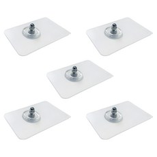 小麥購物 強力免打孔無痕螺絲貼片 L1010, 5個