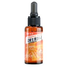PBF 寶齡富錦 液態維生素D3+E滴劑, 30mL, 1瓶