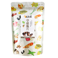 元氣家 草菇脆片, 80g, 1包
