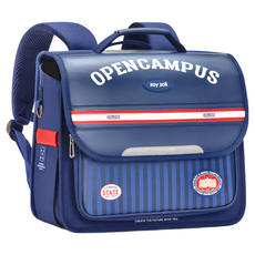 zoyzoii 茁伊 輕鬆學院系兒童護脊書包 橫款 B59-B, 330 x 160 x 290mm, 自在藍