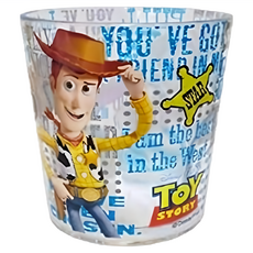 Disney 玩具總動員透明塑膠杯，約280ML, 巴斯&胡迪, 1個, 280ml