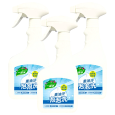 一滴淨 氣炸鍋微波爐重油汙清潔劑 頑固分解, 500g, 3瓶