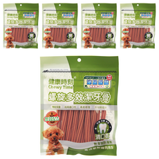 Chewy Time 健康時刻 全犬螺旋無榖潔牙骨, 泌尿保健, 促進骨骼健康, 清新口氣, 120g, 5包
