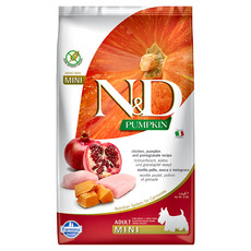 Farmina 法米納 ND 成犬 天然南瓜無穀糧 小顆粒 狗飼料, 雞肉石榴, 2.5kg, 1袋