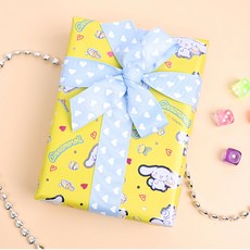 三麗鷗 大耳狗 喜拿 金屬包裝紙 黃色, 1個, 肉桂黃