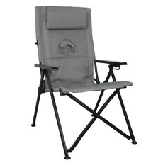 CAMPING ACE 黑森戰術6段躺椅, 寂靜灰, 1張