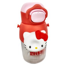 Skater 頭型吸管水壺, 凱蒂貓, 590ml, 1個