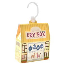 TEIJIN 帝人 日本製 DRY BOX 可重覆用 除濕消臭盒 掛勾款 9.5 x 11cm, 18g, 1雙