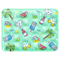 毛皇上 寵物涼感凝膠墊, 夏日狂歡, 1個