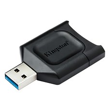 Kingston 金士頓 MobileLite Plus USB3.2 Gen1 SDHC/SDXC UHS-II Card Reader, 黑色, MLP, 1個