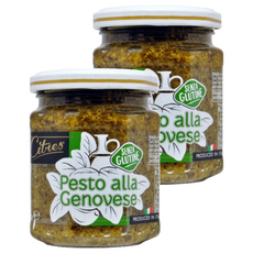 Citres 義式羅勒青醬, 義大利老字號品牌, 新鮮時令蔬菜製, 無麩質, 200g, 2罐