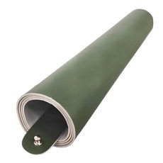 理享家 皮質電腦桌滑鼠墊 雙面款 70 x 35cm 辦公室桌面保護墊 橄欖綠, 橄林綠, 1個