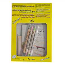 Kuretake 吳竹 ZIG 英式書法入門練習組 MSST-001, 1個