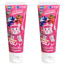 波力-救援小英雄 兒童牙膏 草莓口味 80g (3歲以上), 2條