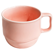 TOP CERAM 朝日強化馬克杯 -日本製 180 mL, 1個, 粉色