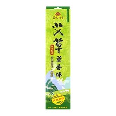 益成檀香 艾草香薰棒, 6支, 1盒