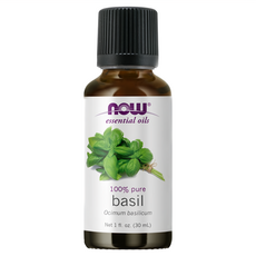 NOW Foods 純精油, 30ml, 1瓶, 羅勒