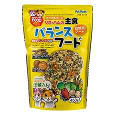 PetBest 自然派倉鼠主食飼料 黃色, 450g, 1包