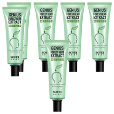 SOFEI 舒妃 型色家 植萃頭皮隔離防護霜, 35ml, 6件