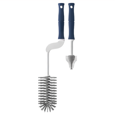 360度清潔矽膠奶嘴奶瓶洗刷套裝 PP材質, 1組, 顏色隨機