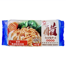 HSU'S LEGEND 潭酵天地 烏醋乾麵 鰹魚風味 101.3g, 4包