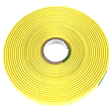 Jstrading 人字紋棉質織帶 10 毫米 x 4500 公分, 淺黃色, 1件