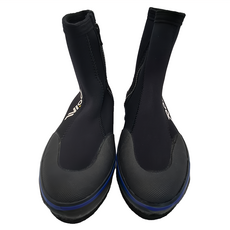 EAMKEVC 伊凱文 溯溪鞋, 5mm潛水布料 前低後圓包覆設計 耐磨性強, 240mm, 黑色