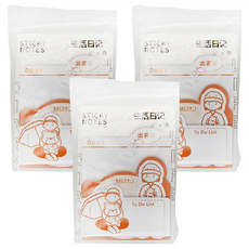 德德小品集 便利貼 尺寸: 52x28mm 紙, DAILY, 120入, 3個