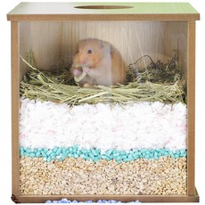 carno 倉鼠 簡約 挖掘箱, 1個, 木頭