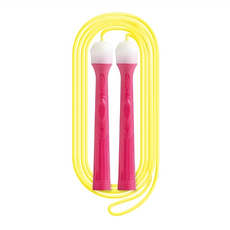 SONIC 高速迴旋跳繩, 粉色 + 黃色, 1支, 2m40cm