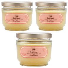 SABON 全新升級 身體磨砂膏 橙花漫舞, 600g, 3罐