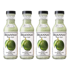 BRIANNAS 美國 香菜萊姆沙拉醬, 五辛素, 無麩質、無味精、無反式脂肪, 355ml, 4瓶