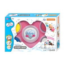 Donerland 天使黏土 不沾手、好塑型、超輕黏土, 5色, 660g, 1盒