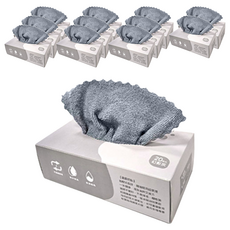 超細纖維抽取式抹布 22x22cm 幻影灰, 20條, 12盒