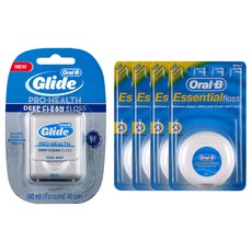 Oral-B 歐樂B 牙線組, 40m, 5入, 1組