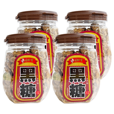 延齡堂 黑糖 古早味, 170g, 4罐, 1罐