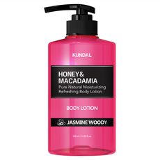 KUNDAL 昆黛爾 蜂蜜澳洲堅果保濕潤膚乳 Jasmine Woody, 500ml, 1瓶