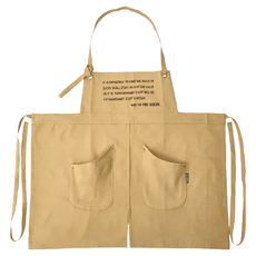 POST GENERAL 工作圍裙 - 卡其色 棉質, 1件