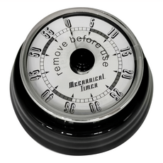 SHIMOYAMA 不銹鋼磁吸計時器, 黑色, 1個, NS-霜山不銹鋼磁吸計時器 黑色