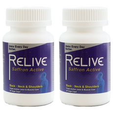 RELIVE 西班牙藏紅花護緊神方 30顆, 2罐