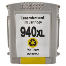NEXTPAGE 台灣榮工 HP No.940/C4909A XL 高容量 相容墨水匣, 黃色, 1個